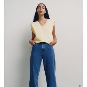 Zara Cropped Vest